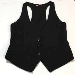 Black stretchy vest from Body Central
